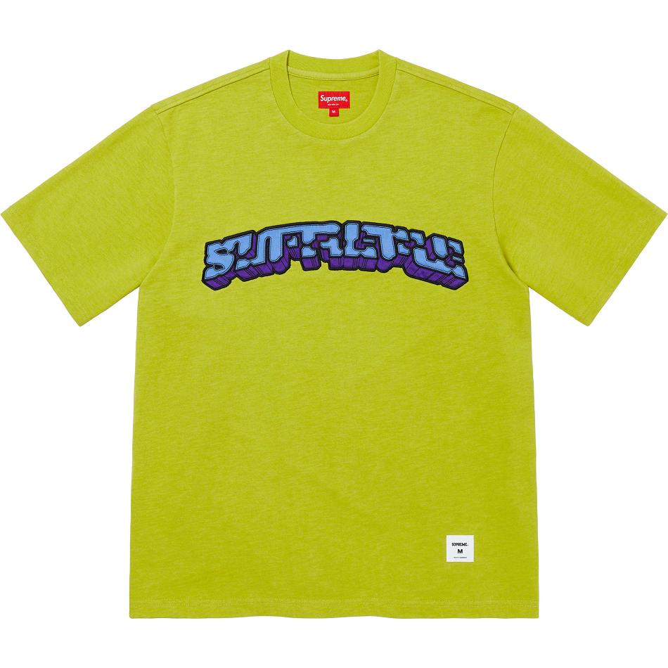 Supreme Block Arc S/S Top Pulóverek Zöld | HU328RW