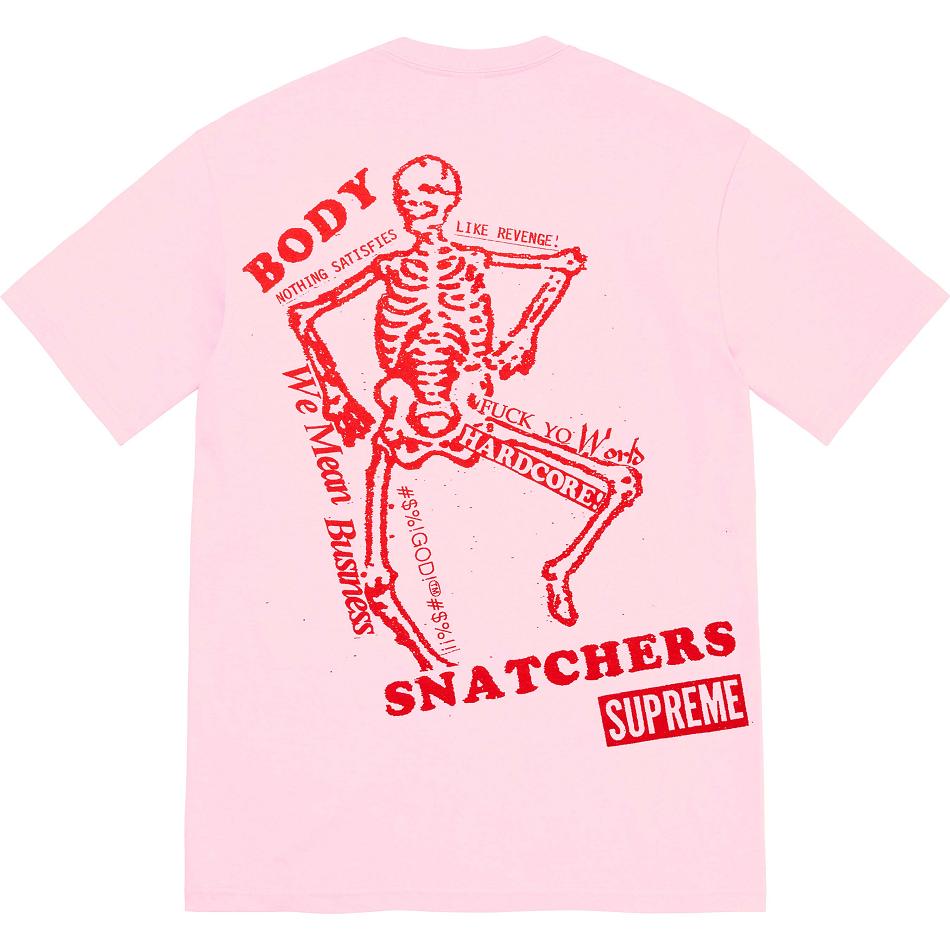 Supreme Body Snatchers Tee Póló Rózsaszín | HU246MA