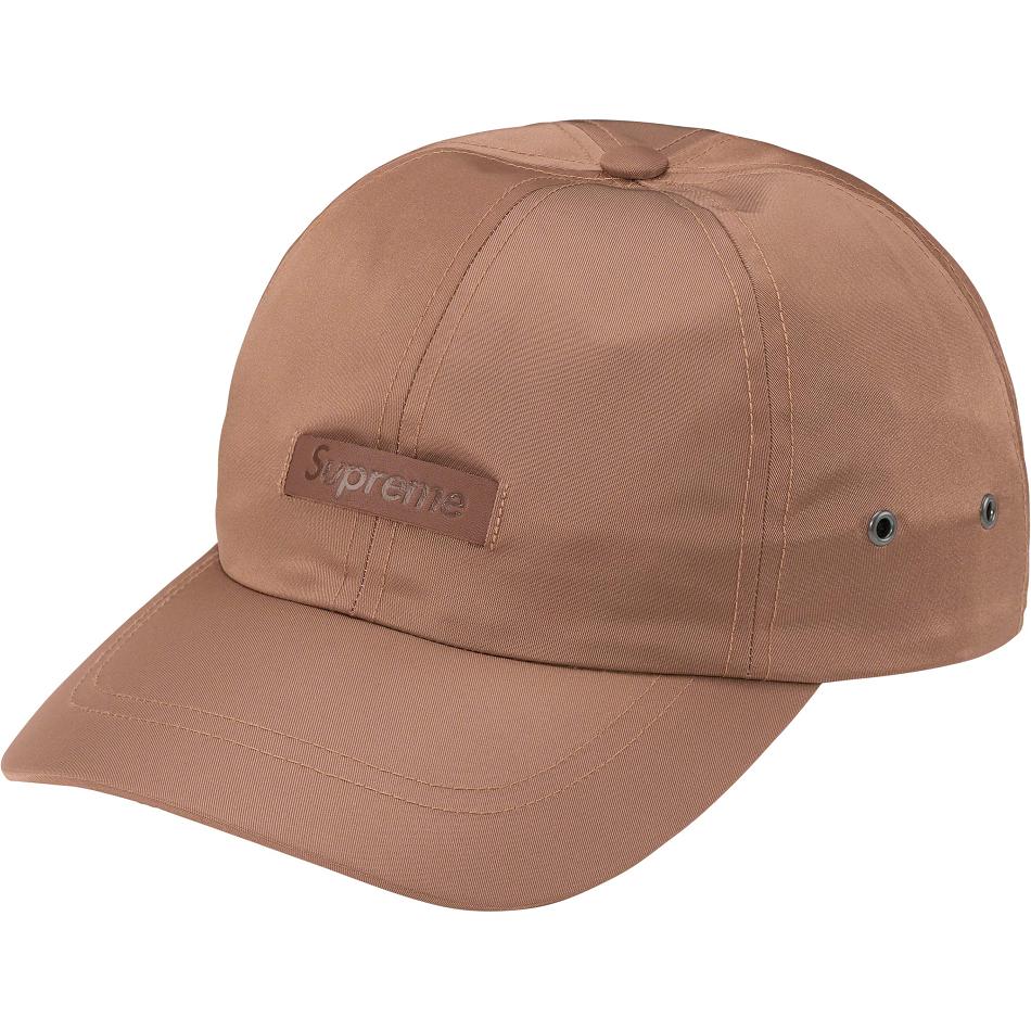 Supreme Bőr Patch 6-Panel Kalap Barna | HU122YU