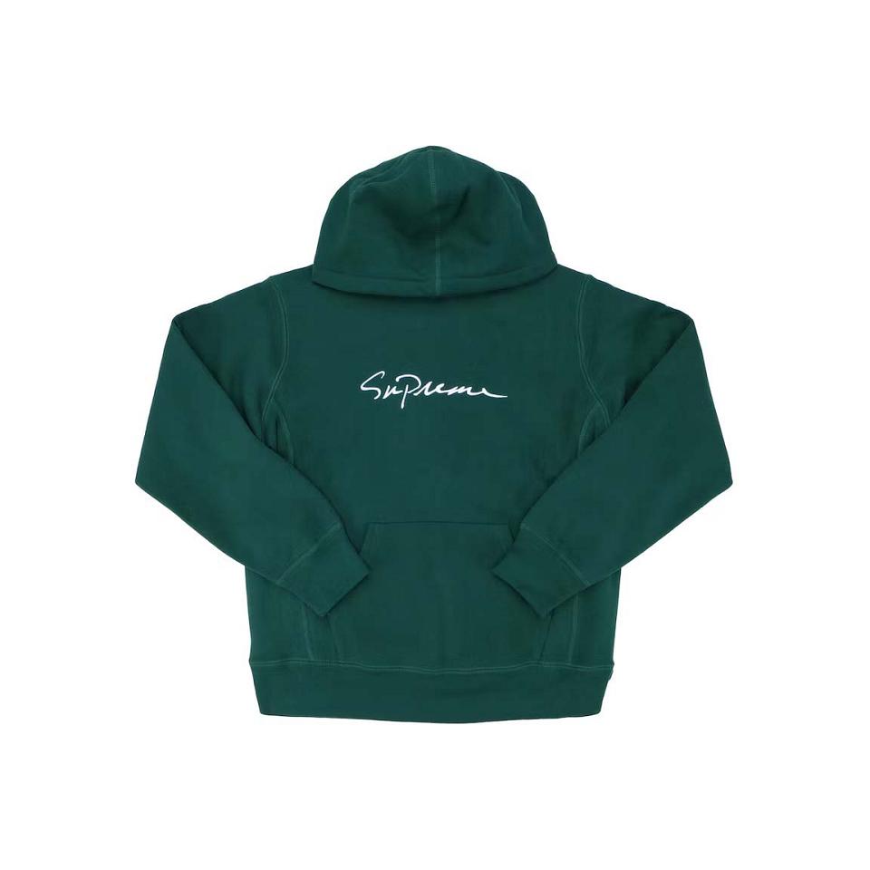 Supreme Classic Script Csuklyás Pulóverek Zöld | HU268CE