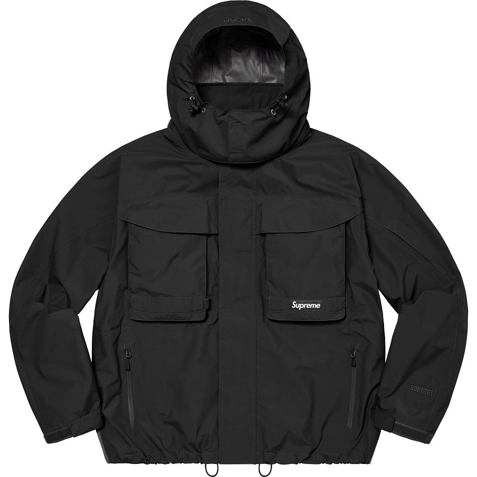 Supreme GORE-TEX PACLITE® Könnyű Shell Kabát Fekete | HU447LH