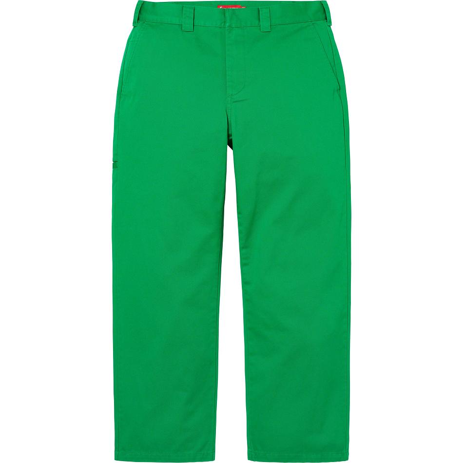 Supreme Munka Pant Nadrág Zöld | HU418HK