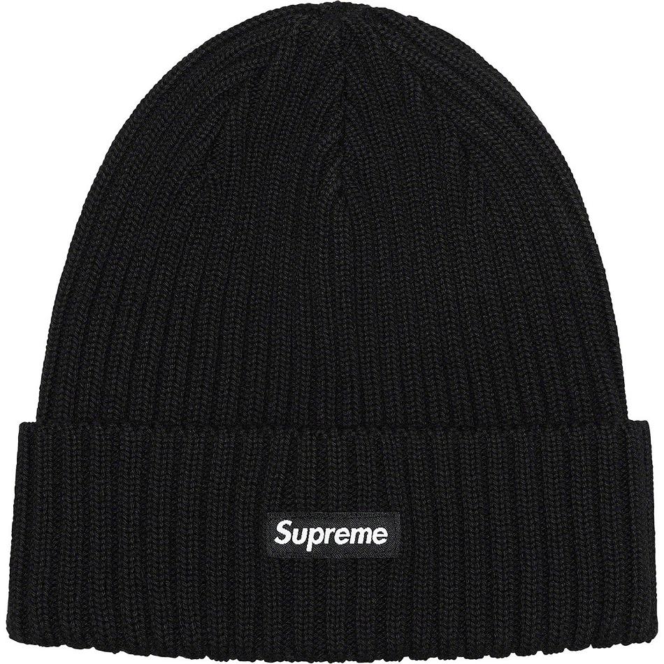 Supreme Overdyed Beanie Kalap Fekete | HU161LH