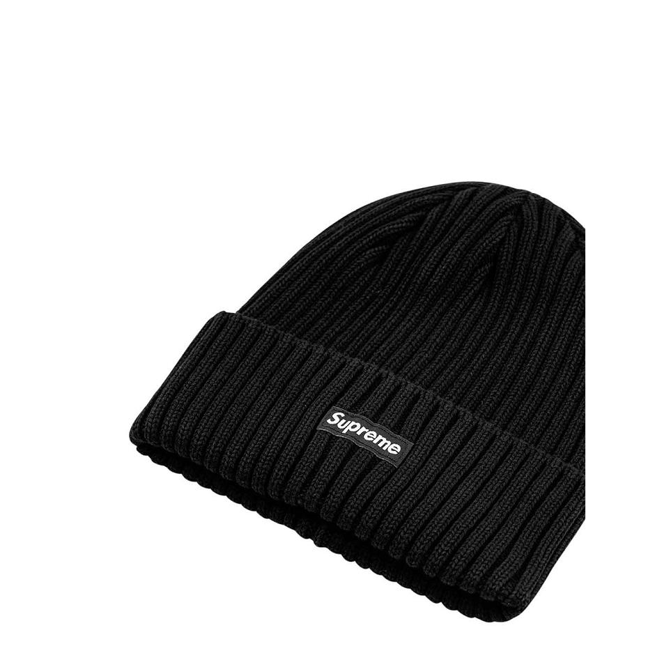 Supreme Overdyed Logo Beanie Kalap Fekete | HU108KI