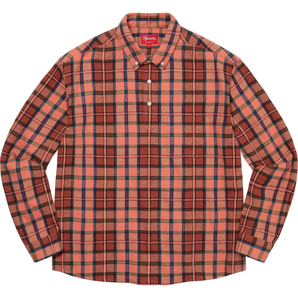 Supreme Pullover Plaid Flannel Ingek Rózsaszín | HU378WY