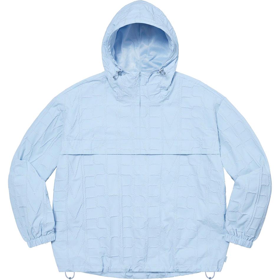 Supreme Repeat Stitch Anorak Kabát Kék | HU441DN