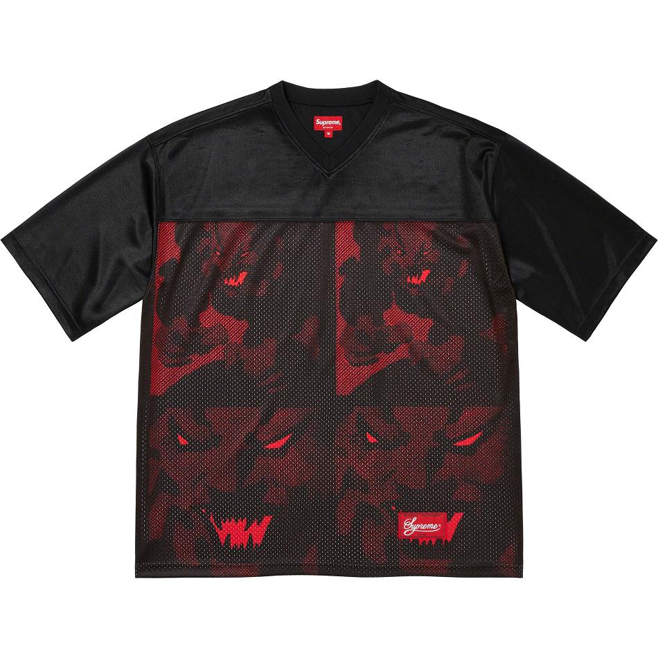 Supreme Ronin Football Jersey Pulóverek Fekete | HU305UT