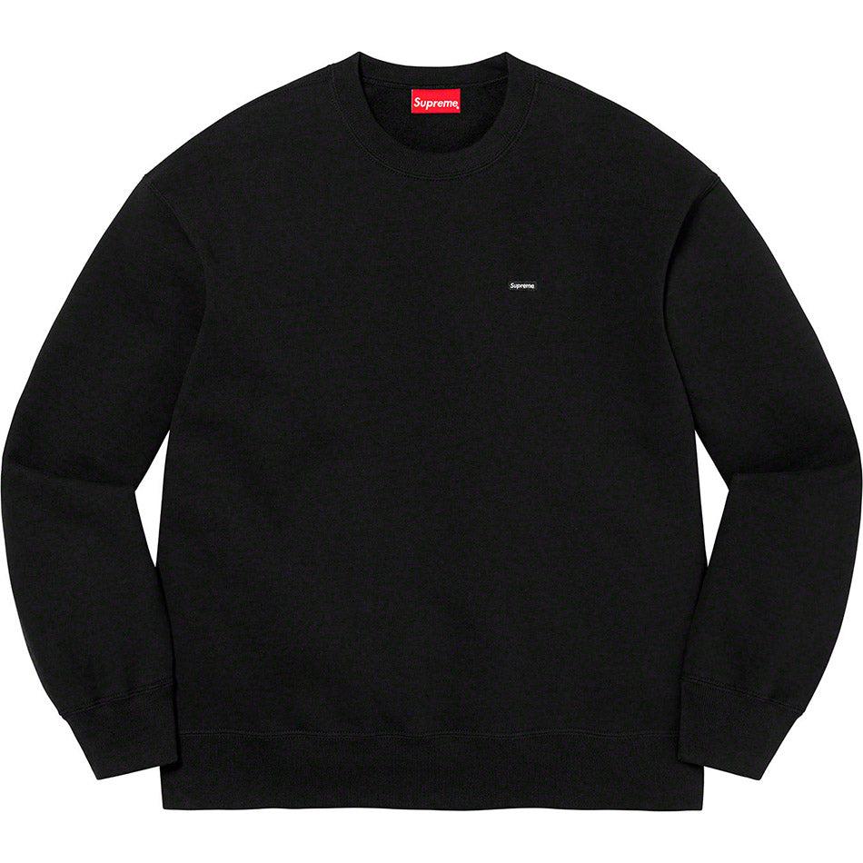 Supreme Small Box Crewneck Pulóverek Fekete | HU286FM