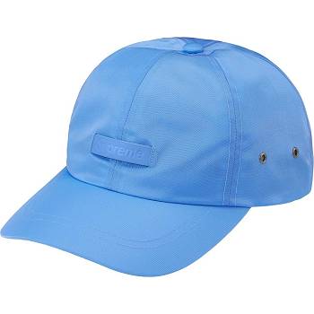 Supreme Bőr Patch 6-Panel Kalap Kék | HU120RW