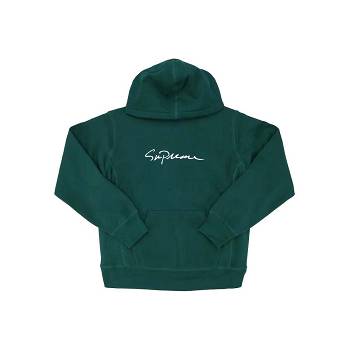 Supreme Classic Script Csuklyás Pulóverek Zöld | HU268CE