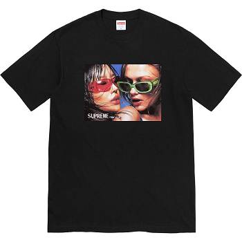 Supreme Eyewear Tee Póló Fekete | HU227UT