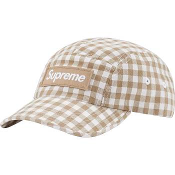 Supreme Gingham Camp Cap Kalap Barna | HU117QZ