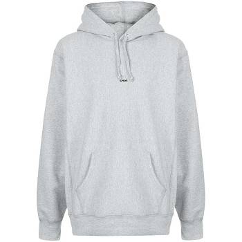 Supreme Gray Micro Logo Kapucnis Pulóver Szürke | HU481QZ