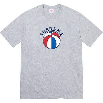 Supreme League Tee Póló Szürke | HU235GL