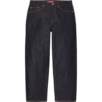 Supreme Rigid Baggy Jean Nadrág Fekete | HU427NB