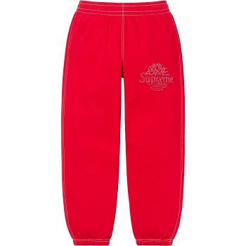 Supreme Timberland® Sweatpant Nadrág Piros | HU409UT